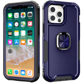 Iphone 13Pro Max (6.7Inch) Super Ring Case Blue