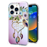 Iphone 11 (6.1Inch) Design Case with Feathers and Heart