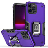 Iphone 13Pro Max (6.5Inch) Metal Magnetic Ring Case Purple