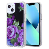 Iphone 13Pro Max (6.7Inch) Purple Rose Case on Clear