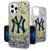 Iphone X / XS Licensed Team Case Glitter MLB New York Yankees