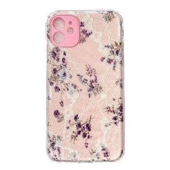 Iphone 11 (6.1 Inch) Lace Design Case Pink