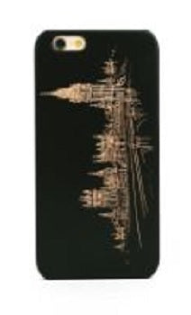 Iphone 7 / 8 / SE Wood Engraved Case - London City