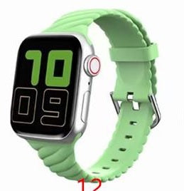 Apple Watchband 42mm / 44mm Silicon Braided Green