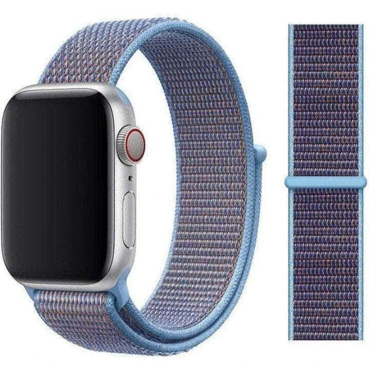 Apple Watchband 42mm / 44mm Nylon Light Blue