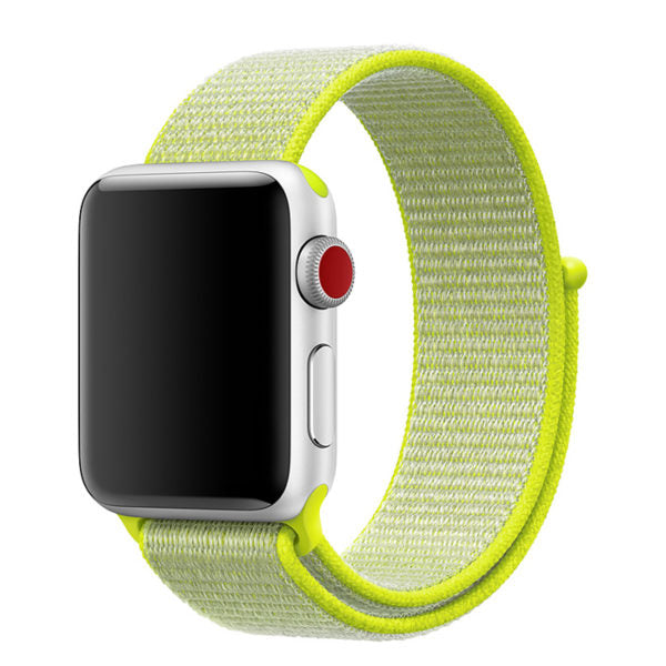 Apple Watchband 38mm / 40mm Nylon Limegreen