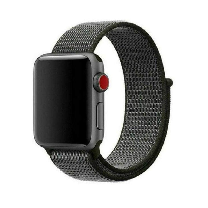 Apple Watchband 38mm / 40mm Nylon Olive Green