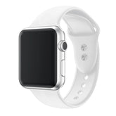 Apple Watchband 42mm / 44mm Silicone White