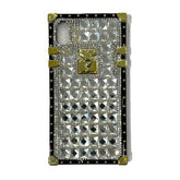 Iphone XR Block Diamond Case Silver