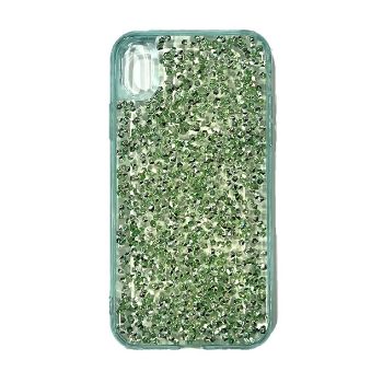 Iphone XR Glitter Design Case Green