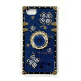 Iphone 7 / 8 / SE Diamond Goodluck Ring Case Navy