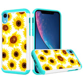 Iphone XR (6.1Inch) Sunflower Design Case White